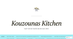 Desktop Screenshot of kouzounaskitchen.com