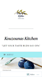 Mobile Screenshot of kouzounaskitchen.com
